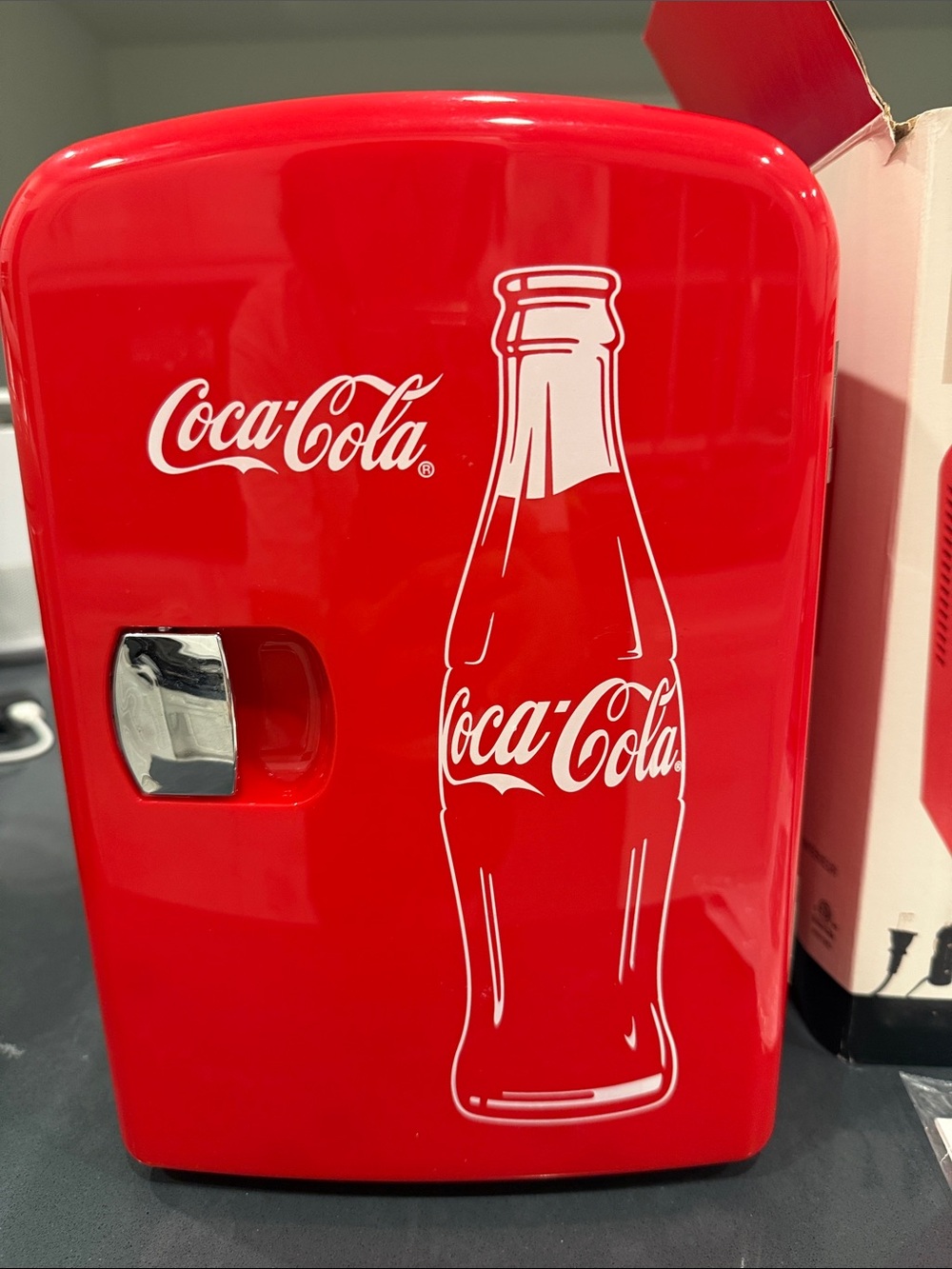 Brand New Coca-Cola 4L Mini Fridge – 6 Can Portable Cooler